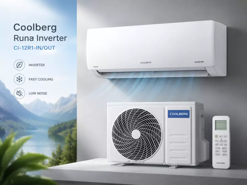
<span>Кондиционер Coolberg Runa Inverter CI-12R1-IN/OUT: умный климат для вашего дома</span>
