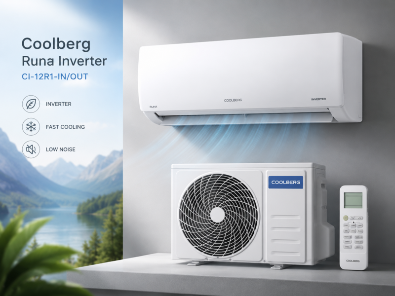 
<span>Кондиционер Coolberg Runa Inverter CI-12R1-IN/OUT: умный климат для вашего дома</span>

