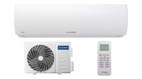 Инверторная сплит-система Coolberg Runa CI-12R1-IN/OUT (3 кВт, Wi-Fi, 35 м²)
