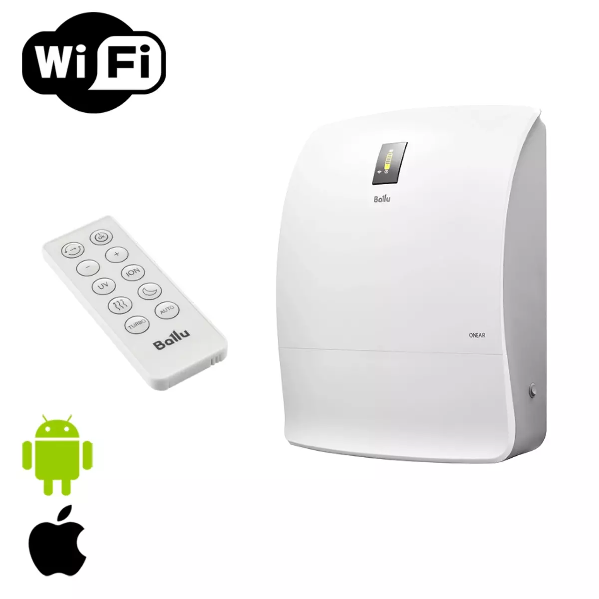 Очиститель воздуха приточный Ballu OneAir ASP-200P