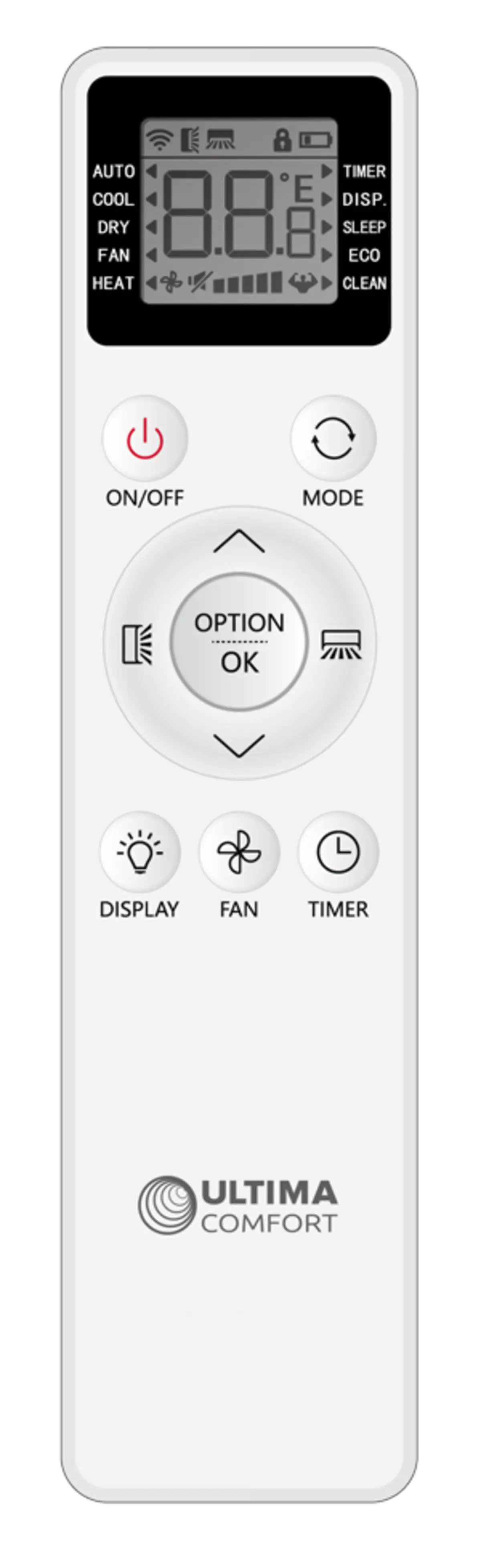 Сплит-система Ultima Comfort ECLIPSE ECL-12PN на 24-33 м², мощность 12 кВт, цвет белый — фото 4