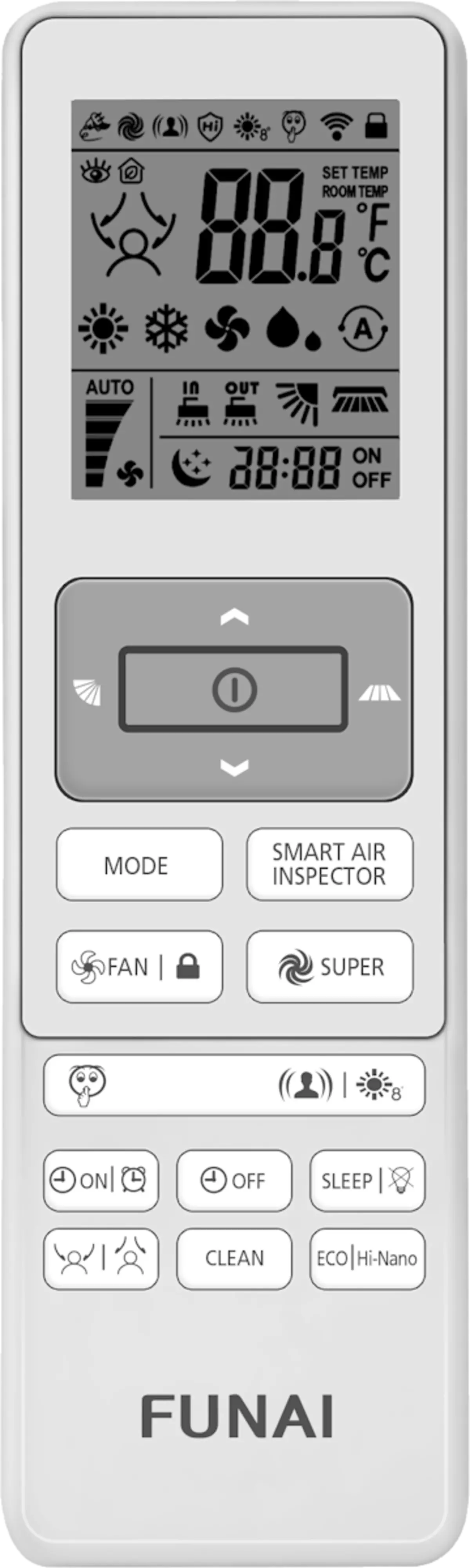 Инверторная сплит-система FUNAI Emperor Smart Eye FULL DC 2.6 кВт A+++ с Wi-Fi — фото 4