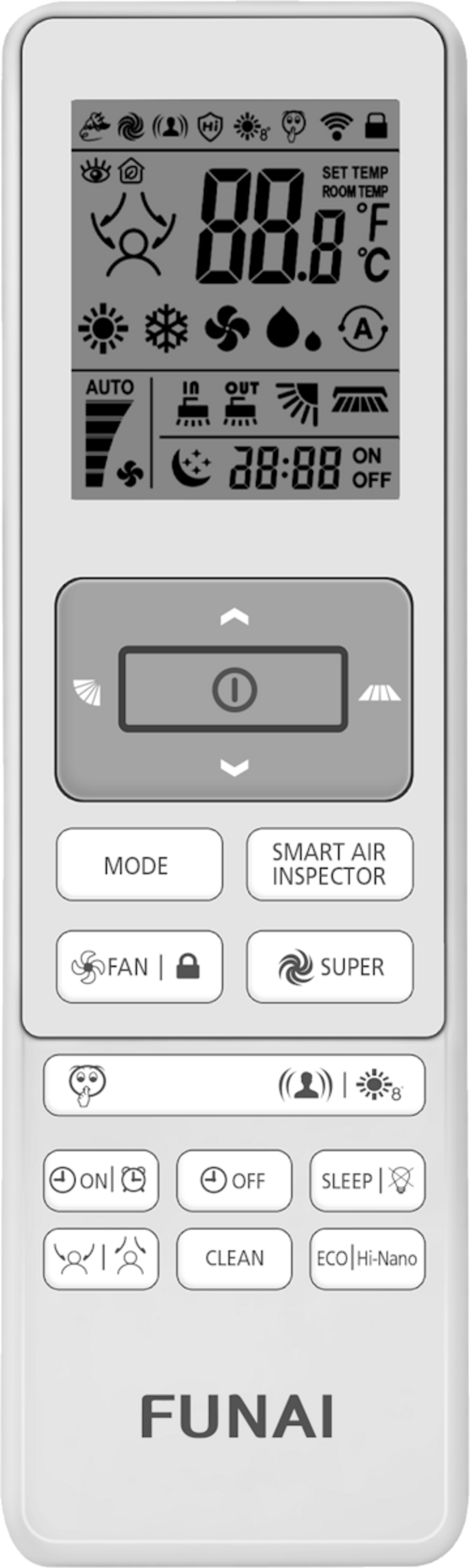 Инверторная сплит-система FUNAI Emperor Smart Eye FULL DC 2.6 кВт A+++ с Wi-Fi — фото 4