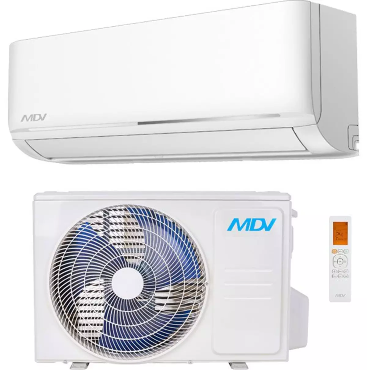 Инверторная сплит-система MDV MDSAG-12HRDN8 / MDOAG-12HDN8 на 12 кВт, белая