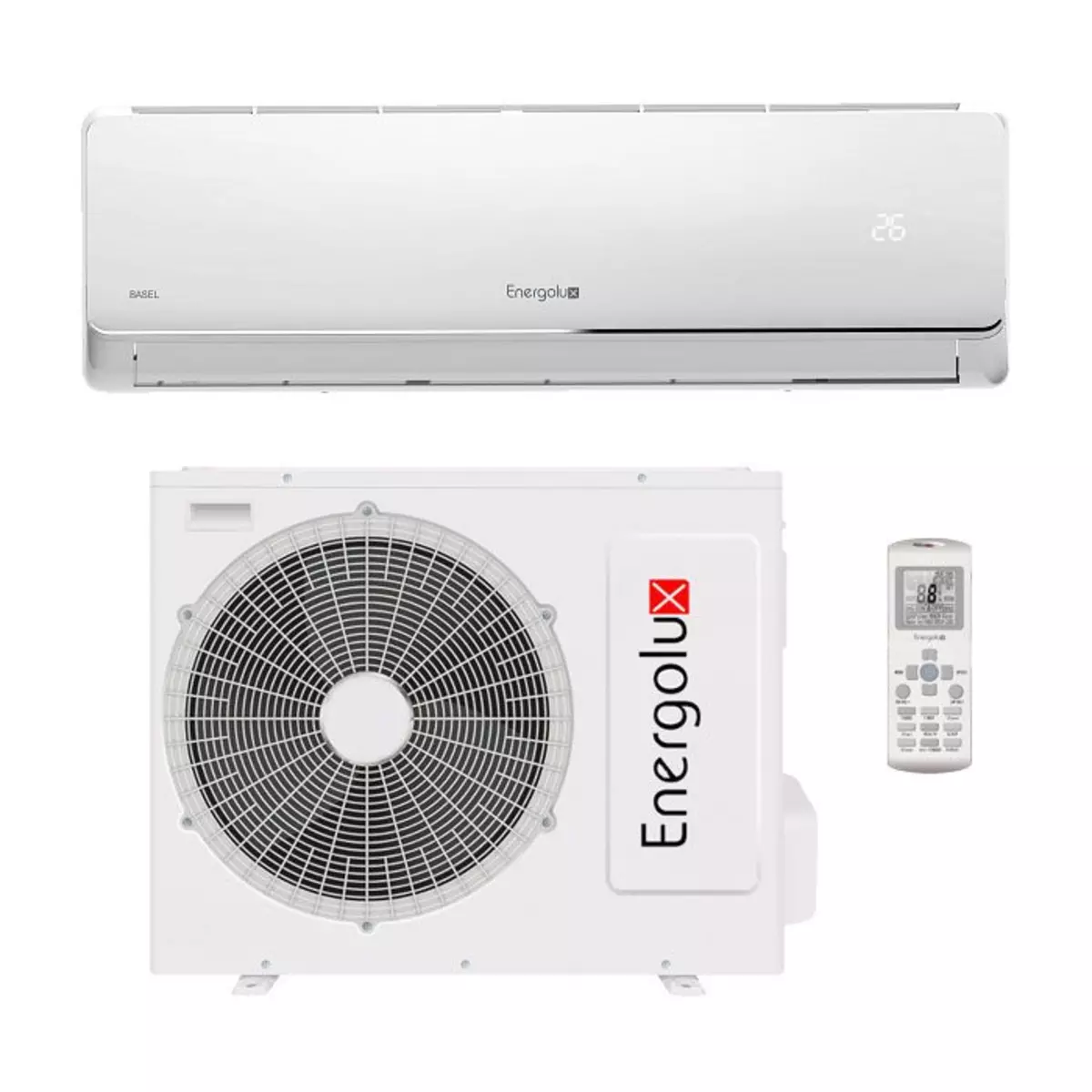Настенный кондиционер Energolux Basel SAS09B3-A/SAU09B3-A (2.7 кВт) – сплит-система с гарантией 4 года — фото 4