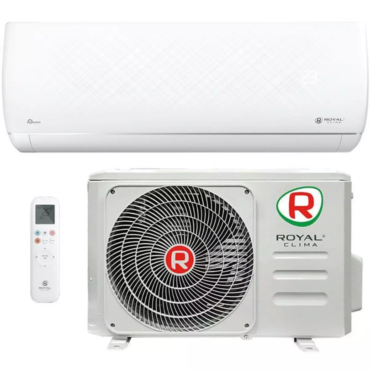 Сплит-система Royal Clima RC-RND35HN Renaissance 3.65 кВт с Wi-Fi, голосовым управлением Алиса и гарантией 5 лет